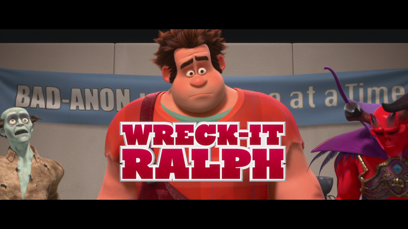 wreck it ralph dvd menu