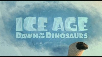 ice age 3 dawn of the dinosaurs logo